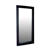Lian Black Stain Finish Floor Mirror